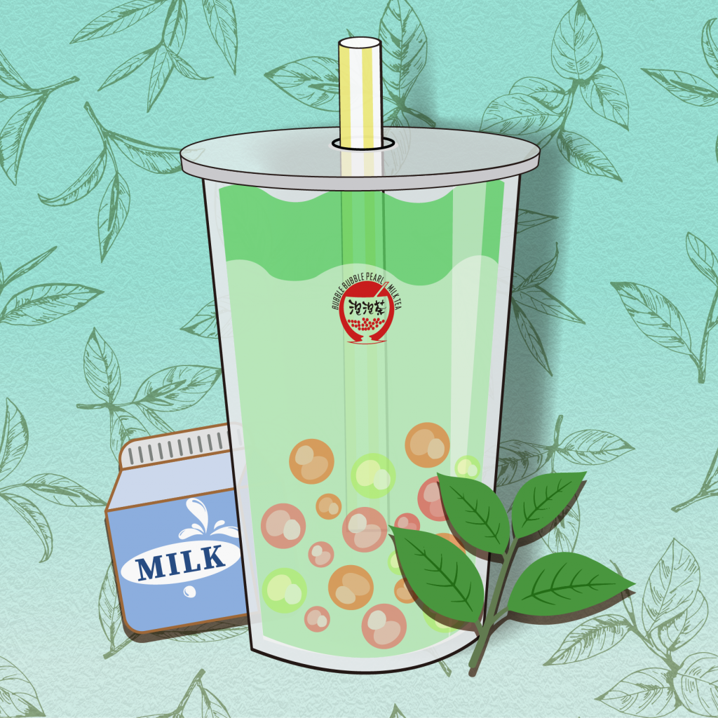 Green Milk Tea